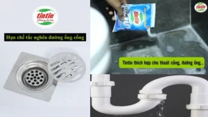 tác nghẽn ống cống